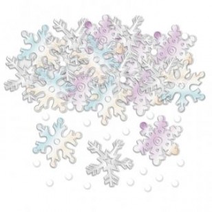 Snowflake Frozen Christmas Table Confetti